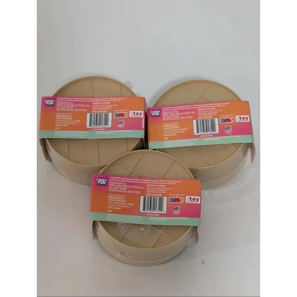 RMS Crazy Fun Mystery Dumpling Sherbert Edition Orange Scented Blind Box 3 Pack